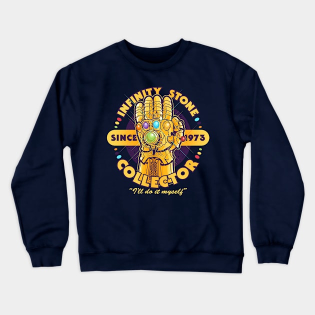 Stone Collector Crewneck Sweatshirt by harebrained